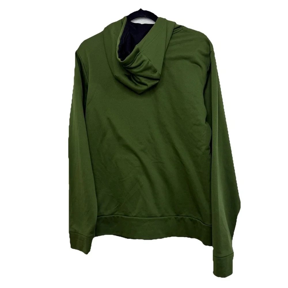 The North Face Men's Green Nylon Pullover‎ Hoodie Size M